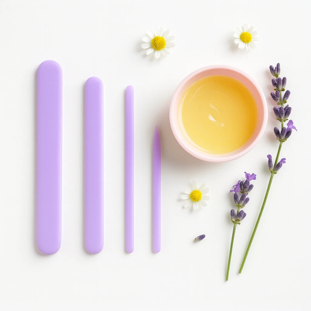 Pack 4 Aplicadores de Silicona Antiadherente para Cera Depilatoria – Reutilizables