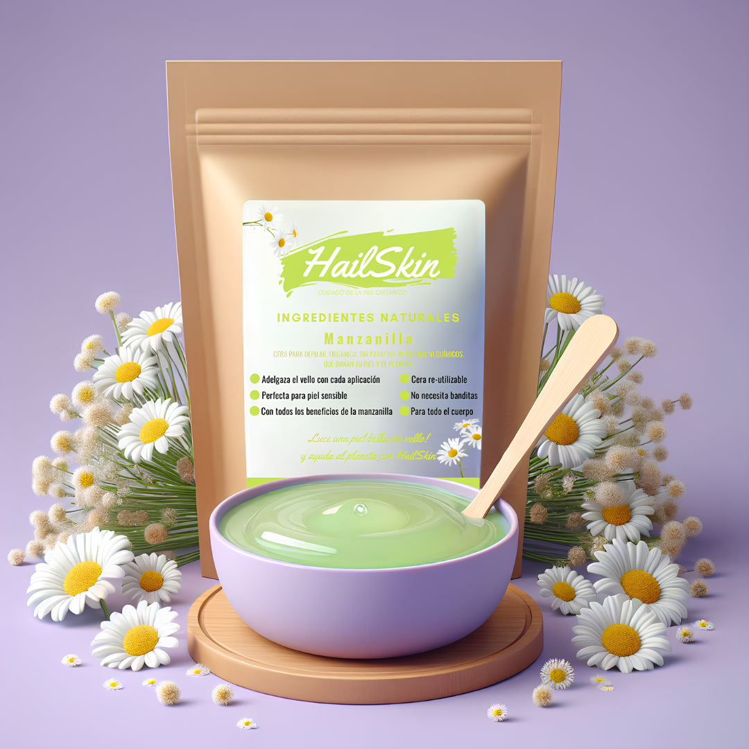 Cera para depilar 100% natural | ORGÁNICA - cuerpo completo