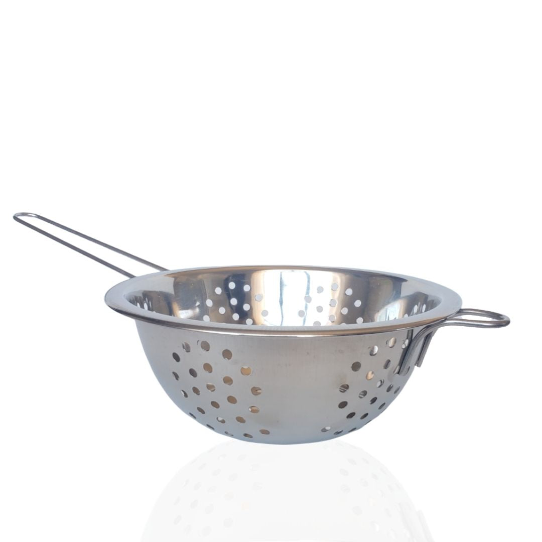 Recipiente con baño maría para cera