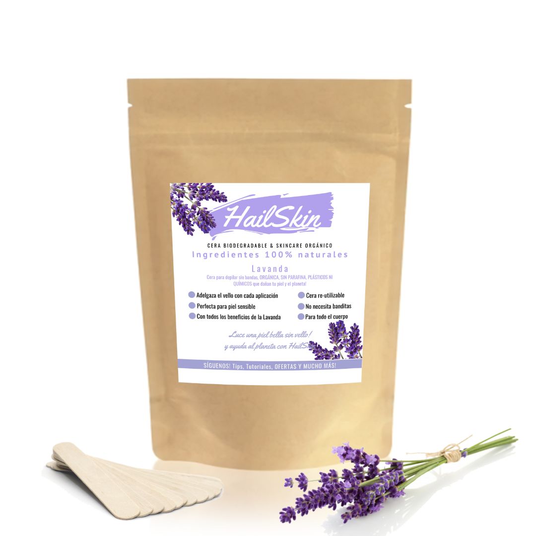 Cera para depilar 100% natural | ORGÁNICA - cuerpo completo