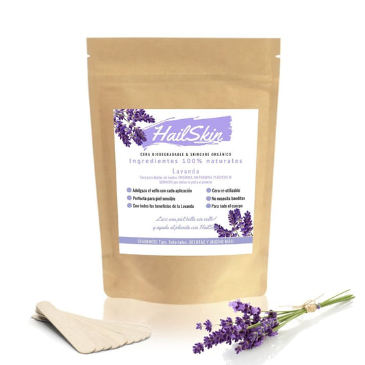 Cera para depilar 100% natural | ORGÁNICA - cuerpo completo