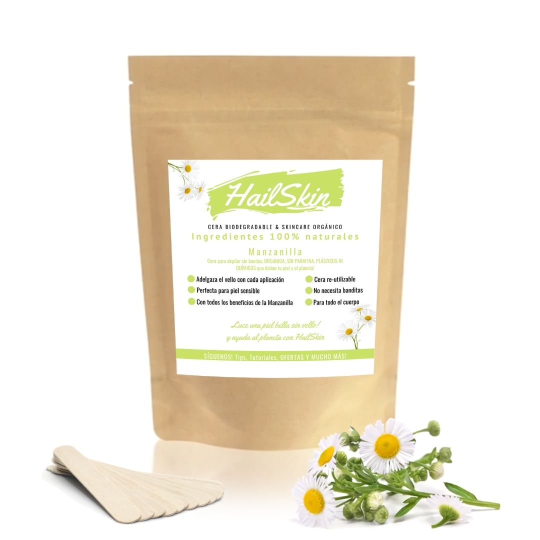 Cera para depilar 100% natural | ORGÁNICA - cuerpo completo