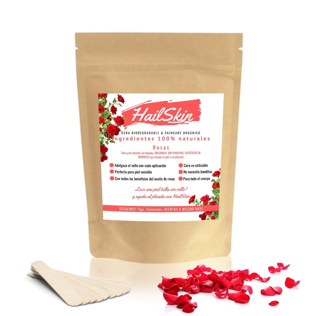 Cera para depilar 100% natural | ORGÁNICA - cuerpo completo