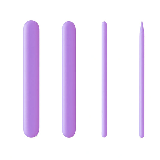 Pack 4 Aplicadores de Silicona Antiadherente para Cera Depilatoria – Reutilizables