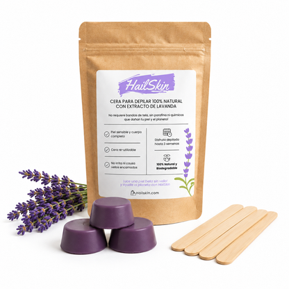 Cera para depilar 100% natural | ORGÁNICA - cuerpo completo