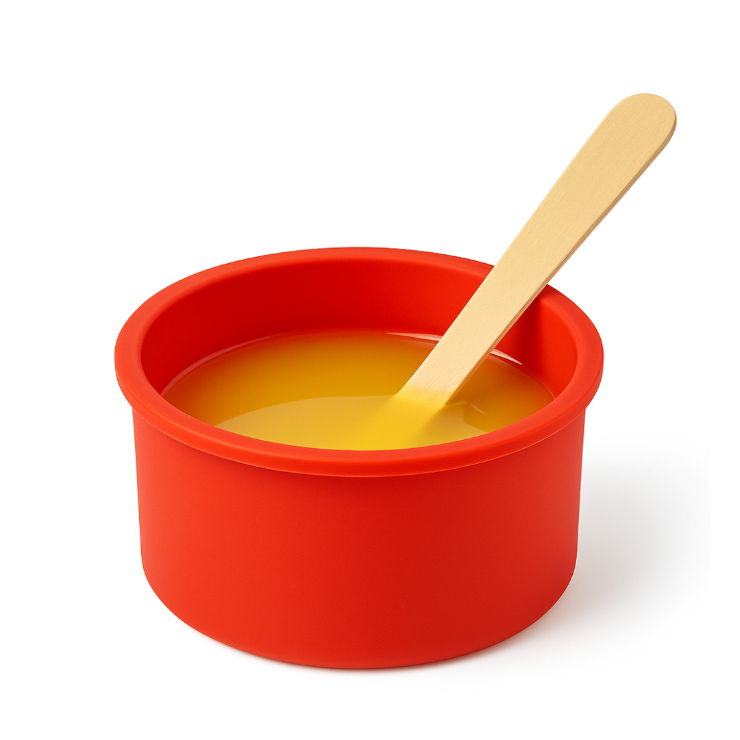 Bowl de Silicona para Derretir Cera Depilatoria 400 ml