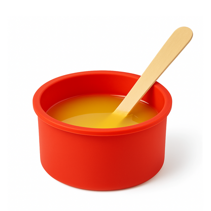 Bowl de Silicona para Derretir Cera Depilatoria 400 ml